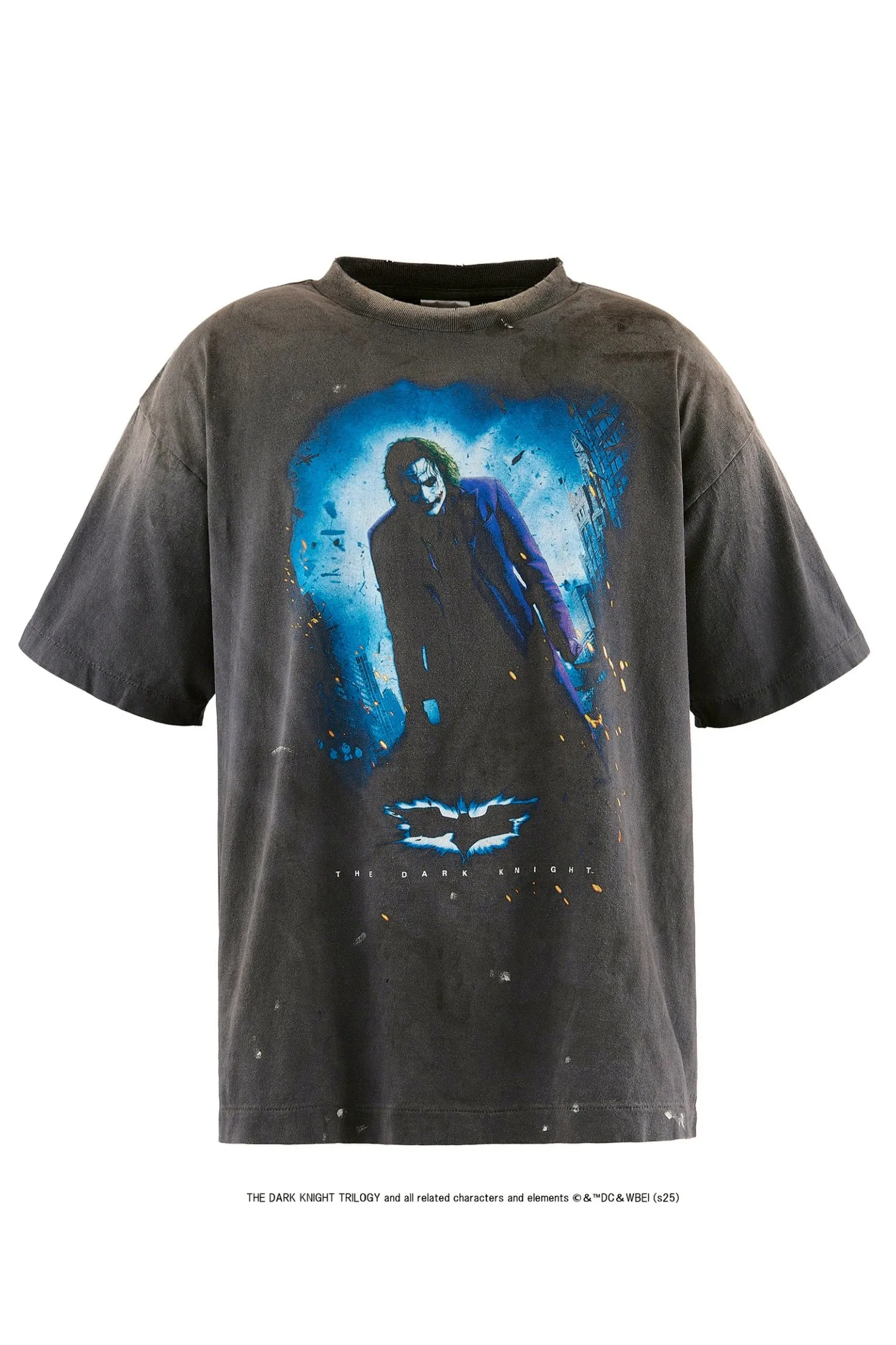 ⚠️This season’s most important Batman-Joker IP collaboration SAINT Mxxxxxx × The Dark Knight BTM_SS TEE /DARKNIGHT/BLK Dark Knight co-branded Joker Dark Knight TEE Washed black S-XL Top-notch printing technology Vector-level replica of the original details Asut ready-made garment dyeing Ma Liu fading Re-washing to make the old Authentic proofing Custom-woven correct main mark Washing mark The difference is shown in the picture and made.